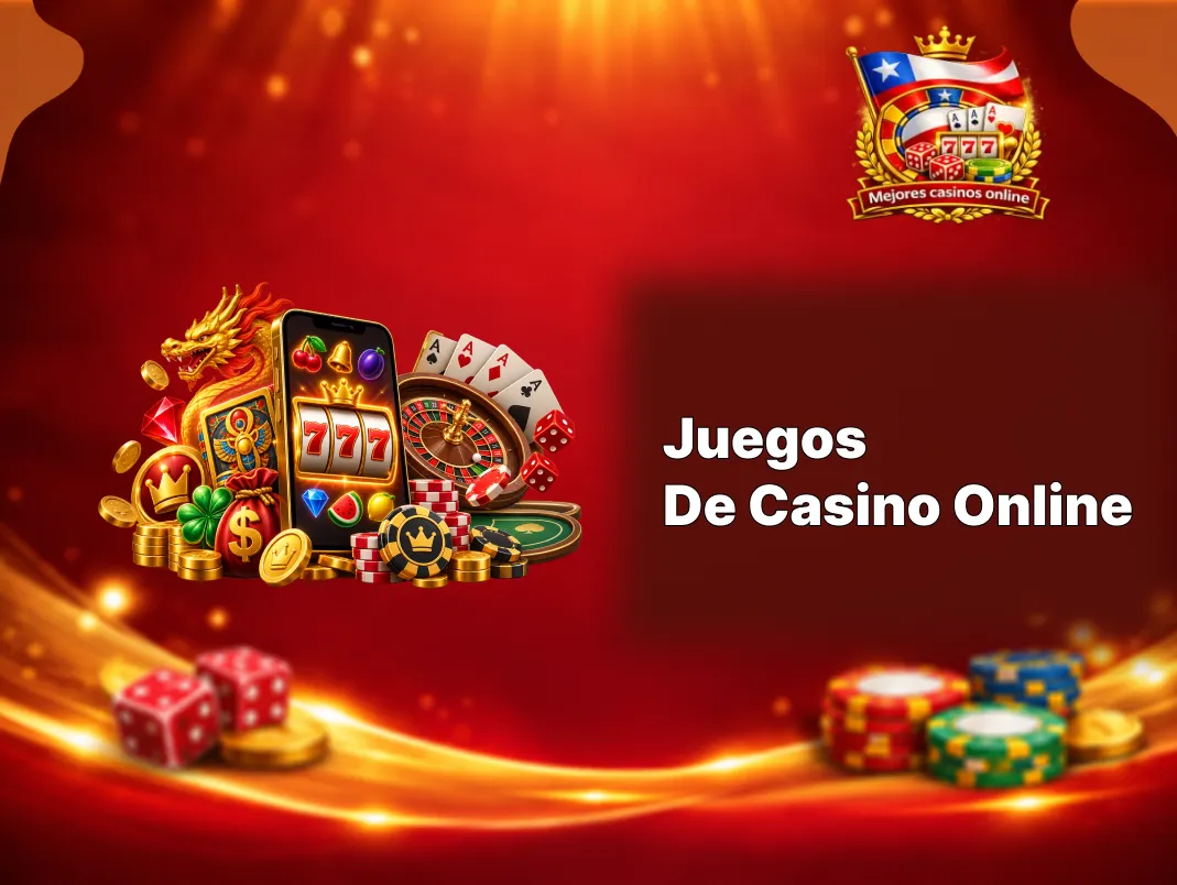 Juegos de casino online en Chile con slots populares, juegos de mesa y formatos en vivo.